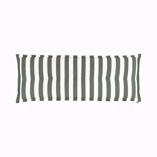 Kopu® Mila Grey 150 Cm - Hoogwaardig Bankkussen - Gestreept
