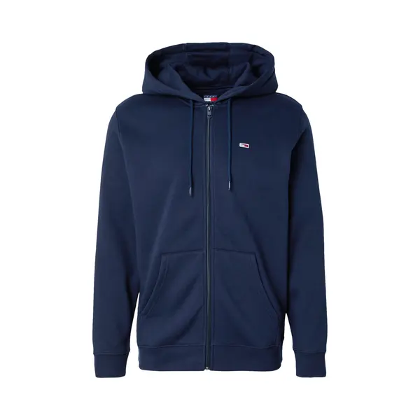 Tommy Jeans For Man. DM0DM20743 Reg S Navy Zip-up Sweatshirt (Xs), Casual, Organic Cotton, Sustainable thumbnail