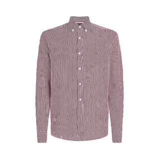 Tommy Hilfiger Tommy Knit Stripe Shirt - Rouge