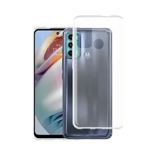 Cazy Hoesje Geschikt Voor Motorola Moto G60 Hoesje Siliconen - Flexibele Case - Transparant