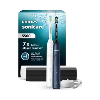 Philips Series 5500 HX7119/01 Rechargeable Sonic Electric Toothbrush
