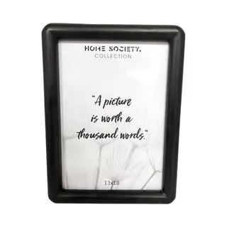 Home Society - Fotolijst - Amelie - 13x18 Cm - Hout - Zwart