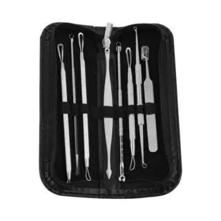 *** Professionele 8 Delige Mee-eters & Acne Verwijderen Set -Verzorging- Blackhead Killer - Gezichtsverzorging-Huidverzorging-van Heble® ***