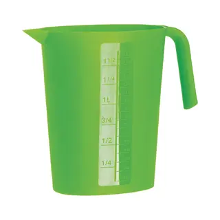 Juypal Hogar Juypal Schenkkan/waterkan - Groen - 1, 75 Liter - Kunststof -L22 X H20 Cm