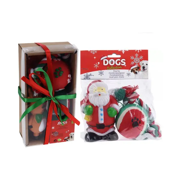 Christmas Decoration Honden Speelgoed - Set Van 9x St Speeltjes - Kerstcadeau Voor Huisdieren thumbnail