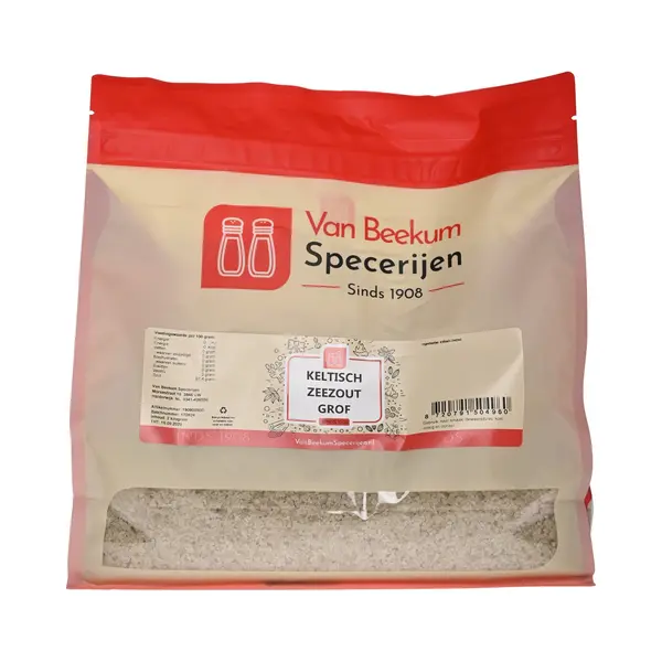 Van Beekum Specerijen - Keltisch Zeezout Grof - 2 Kg (hersluitbare Stazak) thumbnail