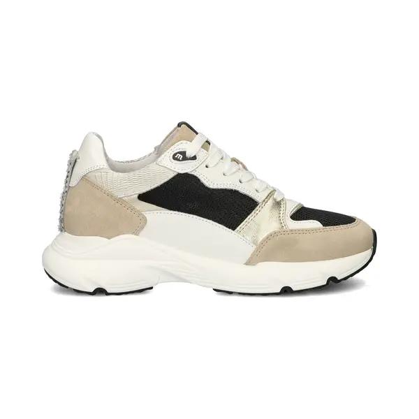 Maruti - Raven Sneakers Zwart - Beige-Black-White - 41 thumbnail