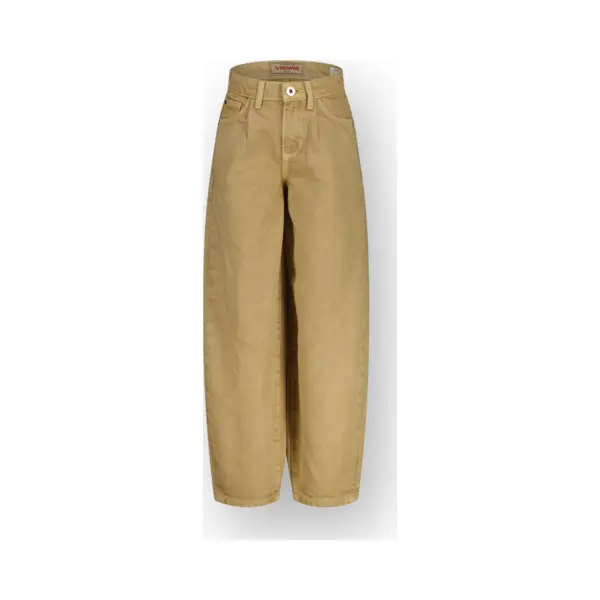 Vingino Camilla Jeans Meisjes - Broek - Zand - Maat 152 thumbnail