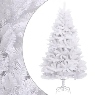 VidaXL Künstlicher Weihnachtsbaum, Klappbar Christbaum Mit Ständer, Tannenbaum Kunstbaum Mit Pvc-Spitzen, Weihnachtsdeko Dekobaum Für Innen Außen,