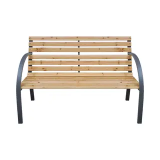 VidaXL - Tuinbank - 112 - Cm - Massief - Vurenhout