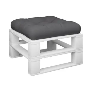 VidaXL Palettenkissen Anthrazit 58x58x10 Cm Stoff