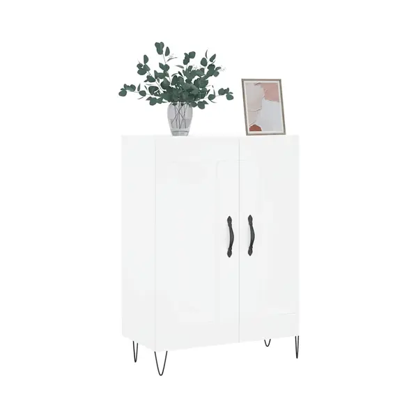 VidaXL Sideboard Weiß 69, 5x34x90 Cm Holzwerkstoff thumbnail