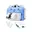 blauw