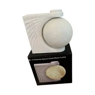 Bp® AJ320 - Wake Up Light - Lichtwekker Met Natuurgeluiden En 10 Kleuren - Wit