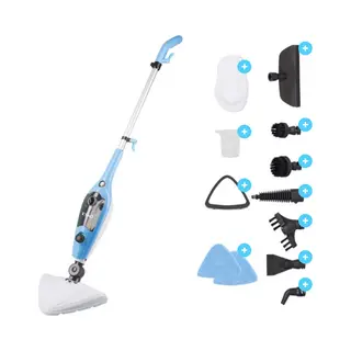 Kymo 9 In 1 Stoomreiniger Én Handstomer - Stoommop - Stoomreiniger Vloer - 2 Microvezeldoeken - Handstoomreiniger - Stoomdweil - Vloerreiniger -