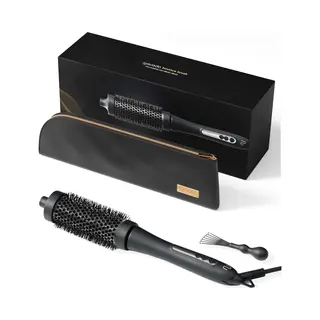 Navado Thermal Brush 38mm - Levenslange Garantie - Keramische Warmteborstel - Bounce Brush Met Luxe Etui - 3 Meter Salonkabel - Fohnborstel Hot Brush
