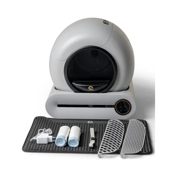 Culina Nova 2 Zelfreinigende Kattenbak - Elektrische Kattenbak - Automatische Kattenbak - Grey/Black Edition - Gratis Extra Accessoires thumbnail