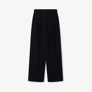 Sissy-Boy - Zwarte High Waist Wide Leg Broek