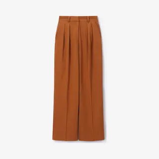 Sissy-Boy Bruine High Waist Wide Leg Broek