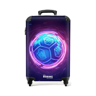 NoBoringSuitcases.com® Children's Luggage Kids Suitcase For Boys - Hand Luggage - Cabin Suitcase - Travel Suitcase With Wheels - Trolley 55x40x20 Cm