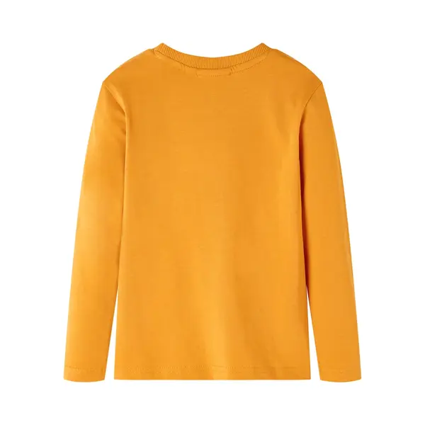VidaXL Kinder-Langarmshirt Ocker 104 thumbnail