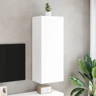 Vidaxl - Tv-wandschrank Weiß 40, 5x30x102 Cm Holzwerkstoff