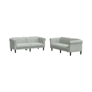 VidaXL 3209219 Wohnzimmermöbel-Set Grau