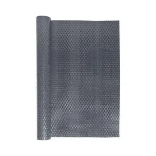VidaXL Balkonscherm 600x90 Cm Poly Rattan Antracietkleurig