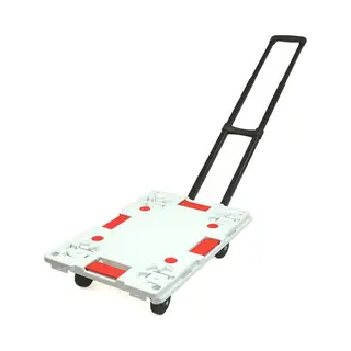 JekaShop Meubelhond Met Handvat, Kunststof, Lvm. 150 Kg - Wit - X - - Polymethylmethacrylaat (Pmma) - - Voor Binnen & Buiten