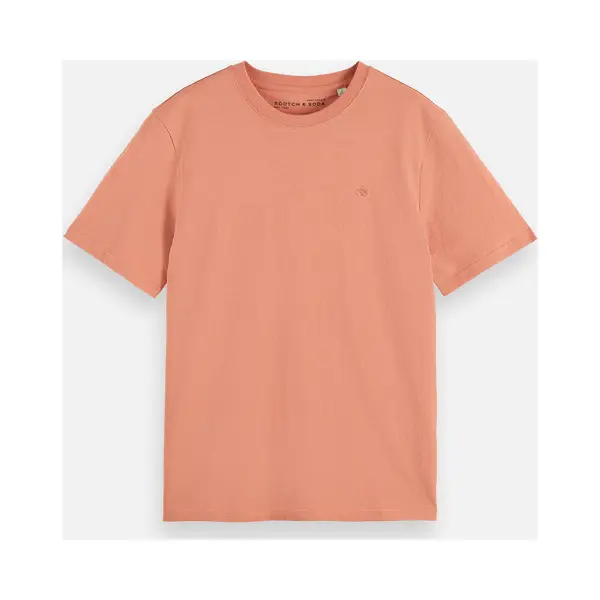 Scotch & Soda Men's Essential Logo T-Shirt, Canyon Clay 650, L thumbnail