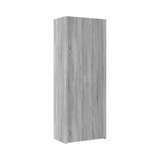 Highboard Grau Sonoma 70x42, 5x185 Cm Holzwerkstoff - Vidaxl