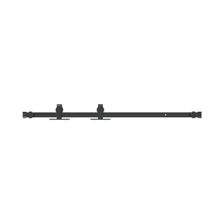 VidaXL - Ophangset - Voor - Schuifdeur - 91 - Cm - Koolstofstaal