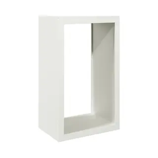 VidaXL Brennholzregal Weiß 60x40x100 Cm Stahl