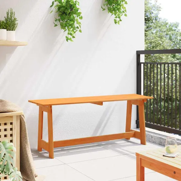Gartenbank Braun 119 X 35 X 47 Cm Massivholz Kiefer Vidaxl thumbnail