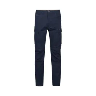 Petrol Industries Herren Cargohose Slim Fit - Lange Hose Mit Funktionale Taschen - Herrenbekleidung - Blau - W31L34