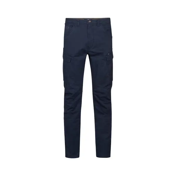 Petrol Industries Herren Cargohose Slim Fit - Lange Hose Mit Funktionale Taschen - Herrenbekleidung - Blau - W31L34 thumbnail