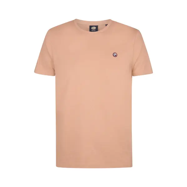 Petrol Industries Herren T-Shirt Basic Logo - Rundhals - Kurzarm - Baumwolle - Herrenbekleidung - Braun - Xxl thumbnail