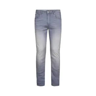 Petrol Industries - Heren Slim Fit Jeans Seaham Everglades - 30% Organic Cotton Mix - 6-pocket - Narrow Waist - Vintage Wash - Grijs - Maat W28L34