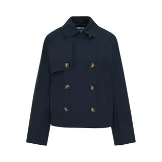 We Fashion Tussenmantel Navy
