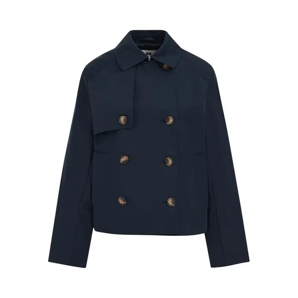 We Fashion Tussenmantel Navy thumbnail