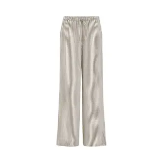 We Fashion Dames Wide Leg Seersucker Broek Met Streep