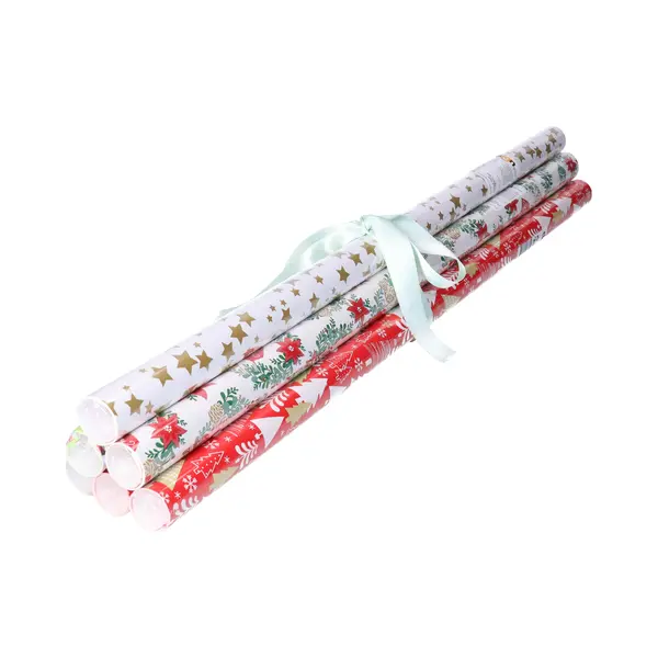 Design Group Rollen Inpakpapier/cadeaupapier - 20x Stuks - Kerst - 200 X 70 Cm - Papier thumbnail