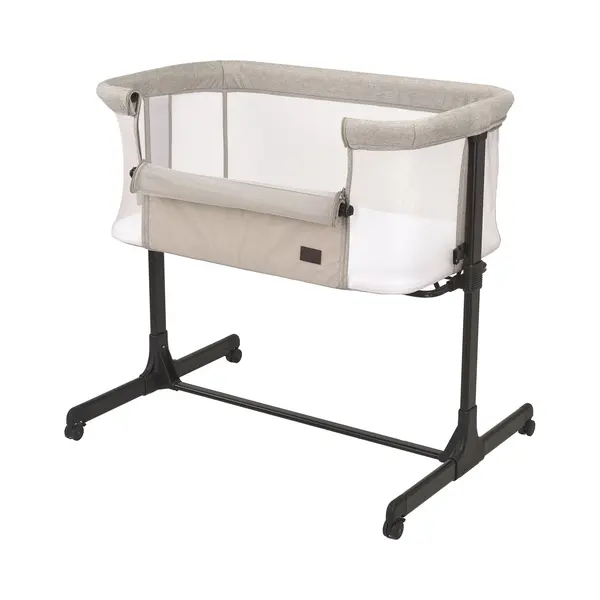 Bebies First Co Sleeper Beige - Verstelbaar Frame & Matras - Vanaf 0-6 Maanden thumbnail