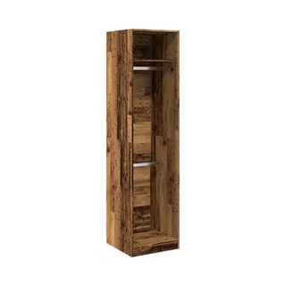 Vidaxl Kleiderschrank Altholz-optik 50x50x200 Cm Holzwerkstoff