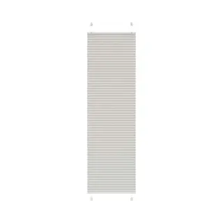 VidaXL Plissee Hellgrau 55x200 Cm Stoffbreite 54, 4 Cm Polyester