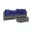 Grijs en blauw