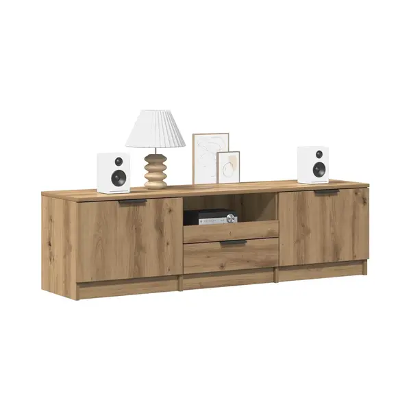 VidaXL Tv-Schrank Artisan-Eiche 140 X 35 X 40 Cm Holzwerkstoff thumbnail