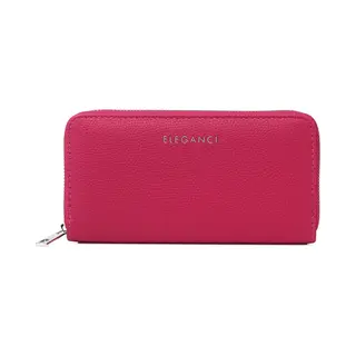Eleganci® - Dames Portemonnee - Portefeuille - Beurs - Kunstleer - Geschikt Voor Pasjes - Cadeau - Ritsportemonnee - Kado - Met Ritsvak - Voor
