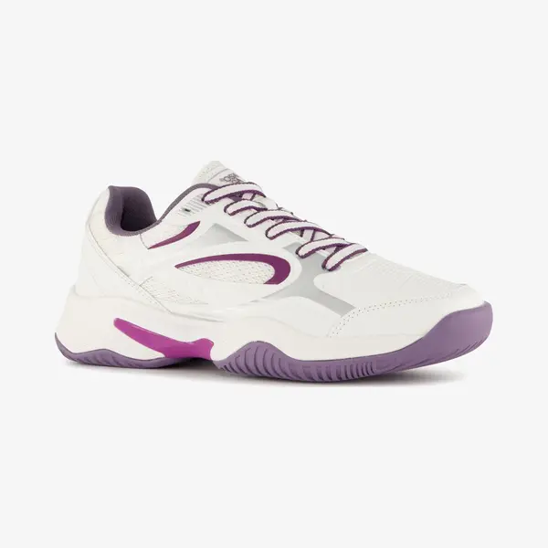 Osaga Dames Padelschoenen Wit Paars - Maat 41 - Uitneembare Zool thumbnail
