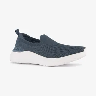 Hush Puppies Dames Instappers Blauw - Maat 39 - Extra Comfort - Memory Foam